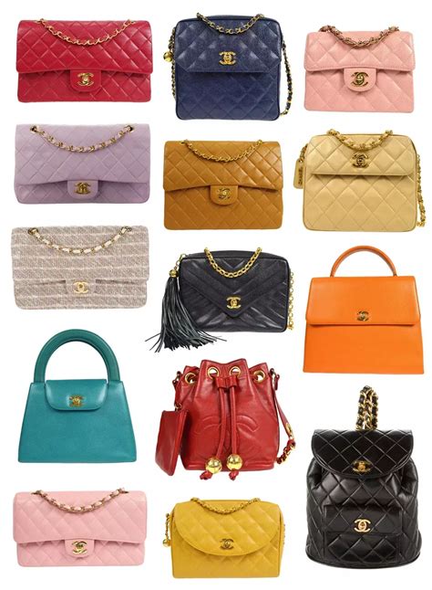 chanel vintage bags paris|Vintage Chanel bags 1990s.